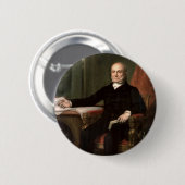 John Quincy Adams Ronde Button 5,7 Cm (Voorkant /achterkant)