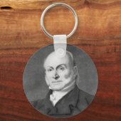 John Quincy Adams Sleutelhanger (Voorkant)