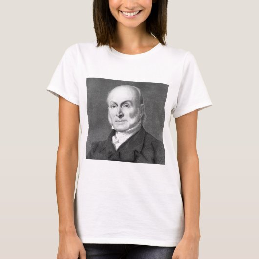 John Quincy Adams T-shirt (Voorkant)
