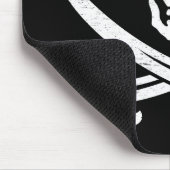 John Rackham (Calico Jack) Pirate Flag Jolly Roger Muismat (Hoek)