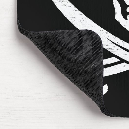 John Rackham (Calico Jack) Pirate Flag Jolly Roger Muismat (Hoek)