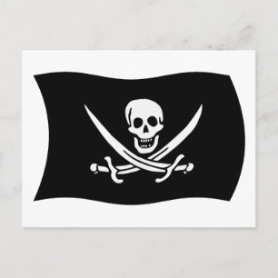 John Rackham Vlag Ansichtkaart Briefkaart