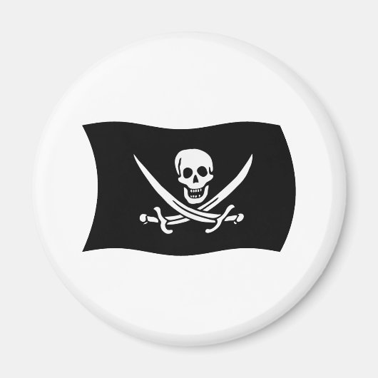 John Rackham Vlag Magneet (Voorkant)