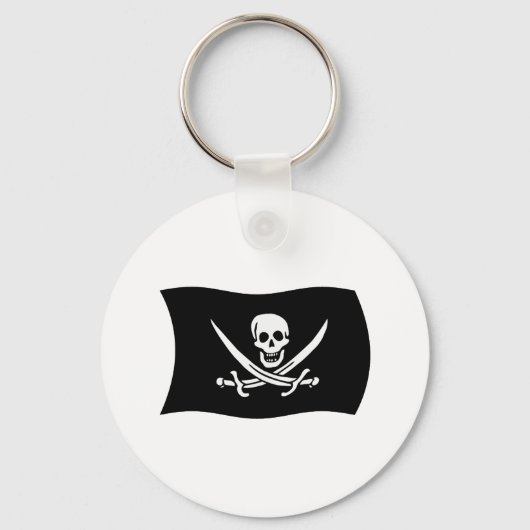 John Rackham Vlag Sleutelhanger (Voorkant)