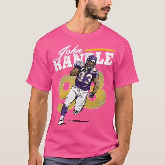 John Randle Retro T-shirt (Voorkant)