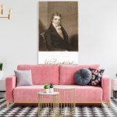 John Randolph (1773-1833) engraved by Thomas B. We Canvas Afdruk (Insitu (Woonkamer))