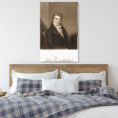 John Randolph (1773-1833) engraved by Thomas B. We Canvas Afdruk (Insitu (Slaapkamer))