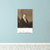 John Randolph (1773-1833) engraved by Thomas B. We Canvas Afdruk (Insitu (Houten vloer))