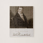 John Randolph (1773-1833), gegraveerd door Thomas Legpuzzel (Verticaal)