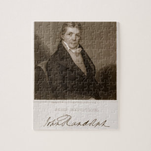 John Randolph (1773-1833), gegraveerd door Thomas Legpuzzel