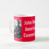 John Reed American communist 1920 Koffiemok (Voorkant links)