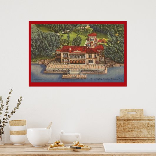 John Ringling Mansion Poster (Keuken)
