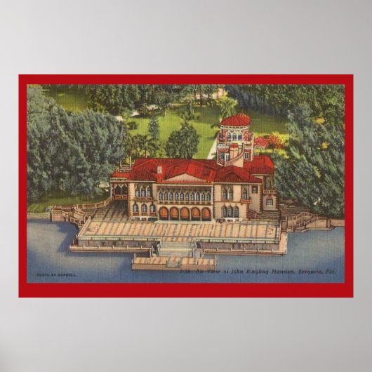John Ringling Mansion Poster (Voorkant)