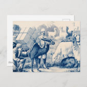  John Robinson Circus-Poster Briefkaart (Voorkant / Achterkant)