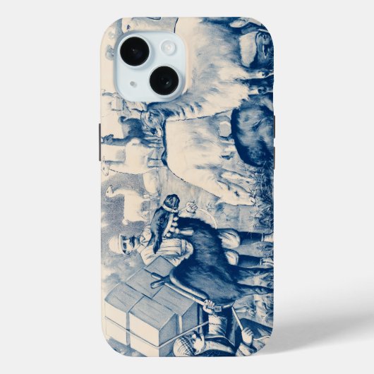  John Robinson Circus-Poster Case-Mate iPhone Case (Achterkant)