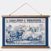  John Robinson Circus-Poster Hangend Wandkleed (Voorkant)