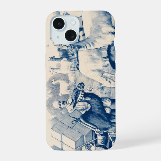  John Robinson Circus-Poster iPhone 15 Case (Achterkant)