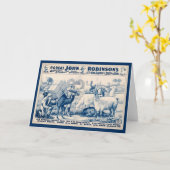  John Robinson Circus-Poster Kaart (Gele Bloem)