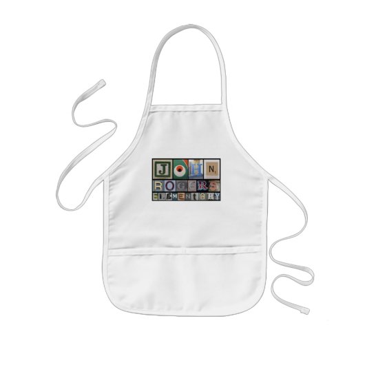 John Rogers Kind'Apron Kinder Schort (Voorkant)