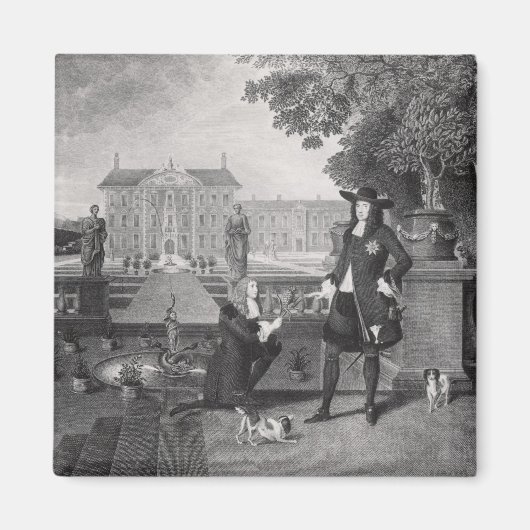 John Roos the King's Gardener Magneet (Voorkant)