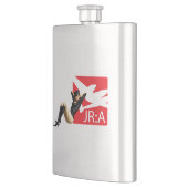 John Ross: American' Pinup Girl Flask Flacon (Links)