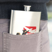 John Ross: American' Pinup Girl Flask Flacon (Voorbeeld)