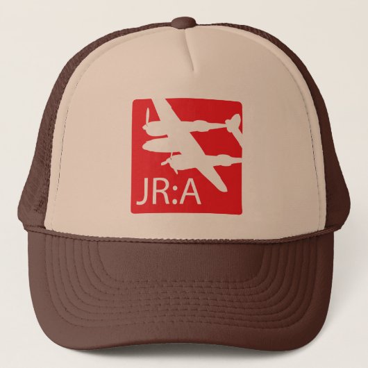 John Ross: Amerikaanse Logo Trucker Hat Pet (Voorkant)