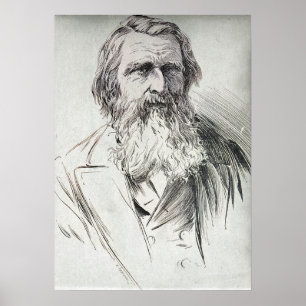 John Ruskin - Auteur Poster
