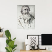 John Ruskin - Auteur Poster (Thuiskantoor)