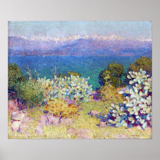 John Russell in the Morning Alpes Maritimes Poster (Voorkant)