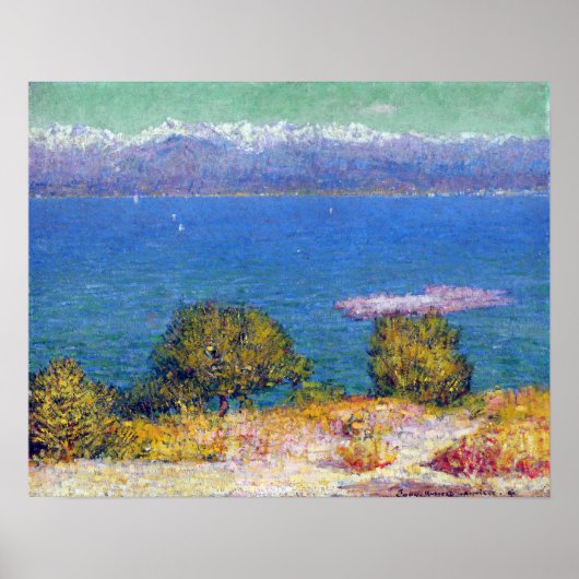 John Russell Landscape, Antibes (The Bay of Nice) Poster (Voorkant)