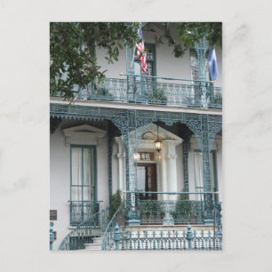 John Rutledge House Inn, Charleston SC Postcard Briefkaart