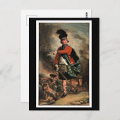 John S. Copley portret van Hugh Montgomerie Briefkaart (Voorkant / Achterkant)