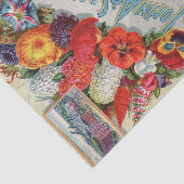 John Salzer bloemzaadcatalogus, 1898 Tissuepapier (Detail)