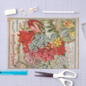 John Salzer Herfst 1895 Zaaigoed Catalogus Tissuepapier (Craft)