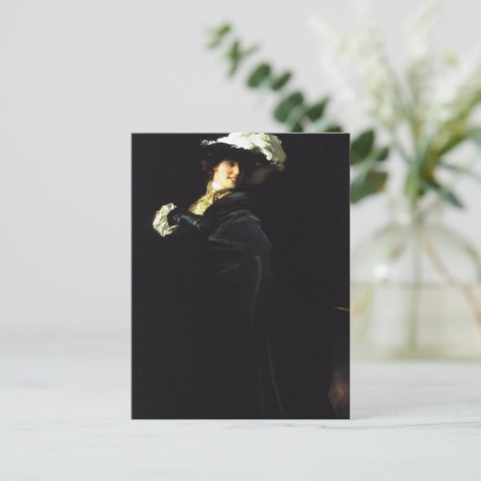 John Sargent-A Vele Gonfie Briefkaart (Staand voorkant)