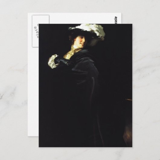 John Sargent-A Vele Gonfie Briefkaart (Voorkant / Achterkant)