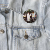 John Sargent: Anjers, Lily, Roos Ronde Button 5,7 Cm (In situ)