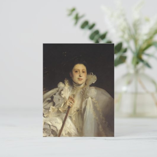 John Sargent-Countess Laura Spinola del-Castillo Briefkaart (Staand voorkant)