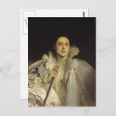 John Sargent-Countess Laura Spinola del-Castillo Briefkaart (Voorkant / Achterkant)