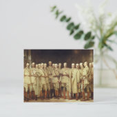 John Sargent-generale officieren van de Eerste Wer Briefkaart (Staand voorkant)