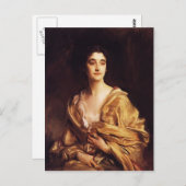 John Sargent-The Countess of Rocksavage Briefkaart (Voorkant / Achterkant)