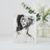 John Sargent: Vaslav Nijinsky in Le Pavillon Briefkaart (Staand voorkant)