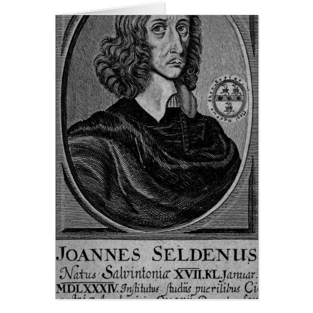 John Selden, 1672 (Voorkant)
