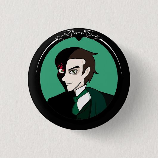 John Seward Kleurknop Ronde Button 3,2 Cm (Voorkant)