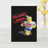 John Shedletsky Ik hou van gefrituurde kip Ik ben Kaart (Gele Bloem)
