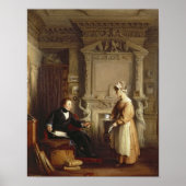 John Sheepshanks en zijn dienstmeisje Poster (Voorkant)