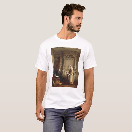 John Sheepshanks en zijn dienstmeisje T-shirt (Voorkant volledig)
