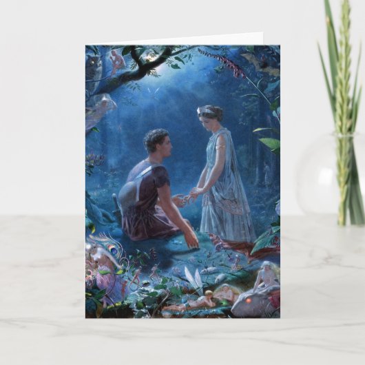 John Simmons: Een droom van een midzomernacht Kaart (Voorkant)