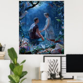 John Simmons: Een droom van een midzomernacht Poster (Thuiskantoor)